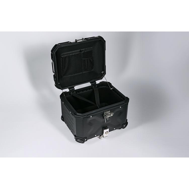 HARD WORX ハードワークス アルミトップケース HXNE45B BLACK 45L 