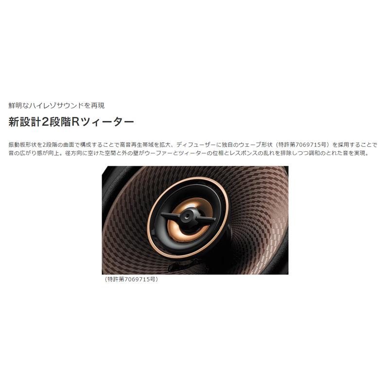 ケンウッド KFC-RS125 12cmカスタムフィット・スピーカー ハイレゾ対応