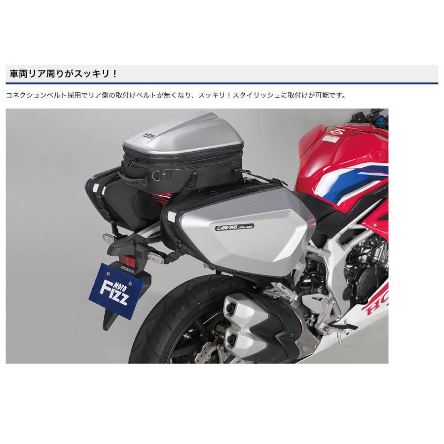 タナックス MOTOFIZZ カービングシェルケース ブラック　MFK271 カービングシェルケース（ブラック） | タナックス株式会社