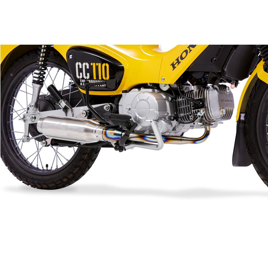 MORIWAKI モリワキエンジニアリング/FullExhaust SHORT MONSTER Ti/SUPER CUB110 12-17/18-21/CROSS CUB110 12-17/18-21 [01810-D31Q4-01]の画像