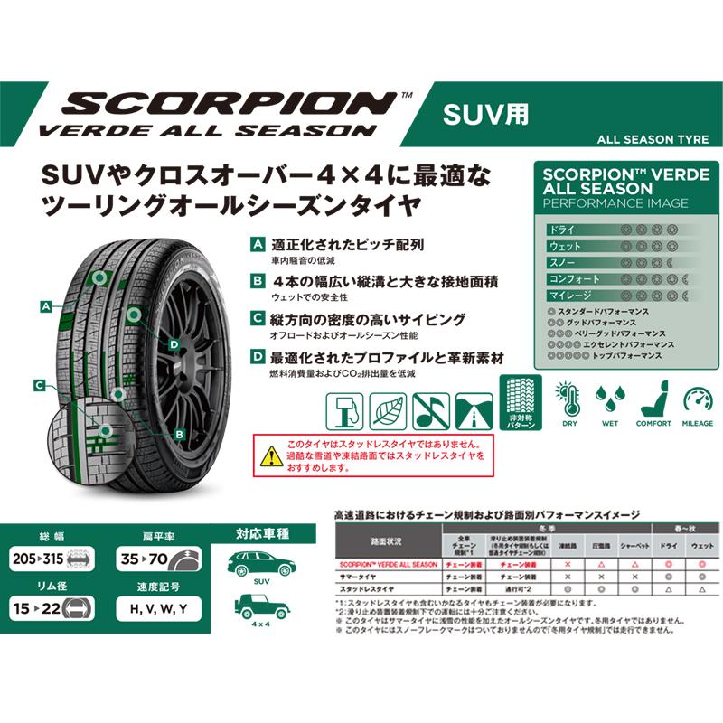 SCORPION 正規品 ピレリ スコーピオンヴェルデオールシーズン 275