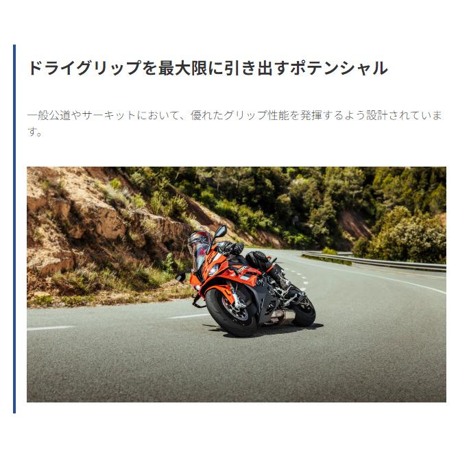 ミシュラン（MICHELIN） 正規品 パワーGP2 120/70ZR17 M/C (58W