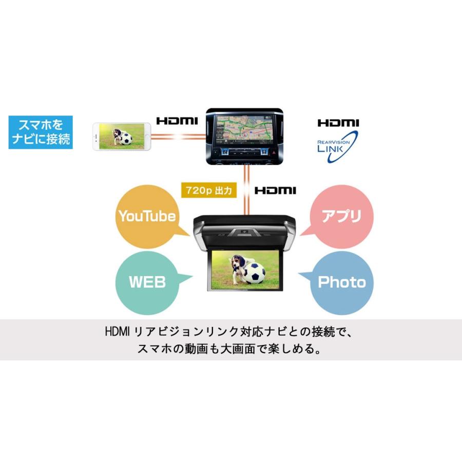 ALPINE（アルパイン） PXH12X-R-B プラズマクラスター技術搭載 12.8型