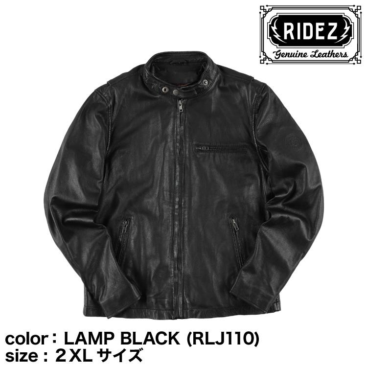 RIDEZ(バイク) RIDEZ ACE JACKET LAMP BLACK (RLJ110) 2XL RIDEZ(バイク) RIDEZ ACE JACKET LAMP BLACK (RLJ110) 2XL