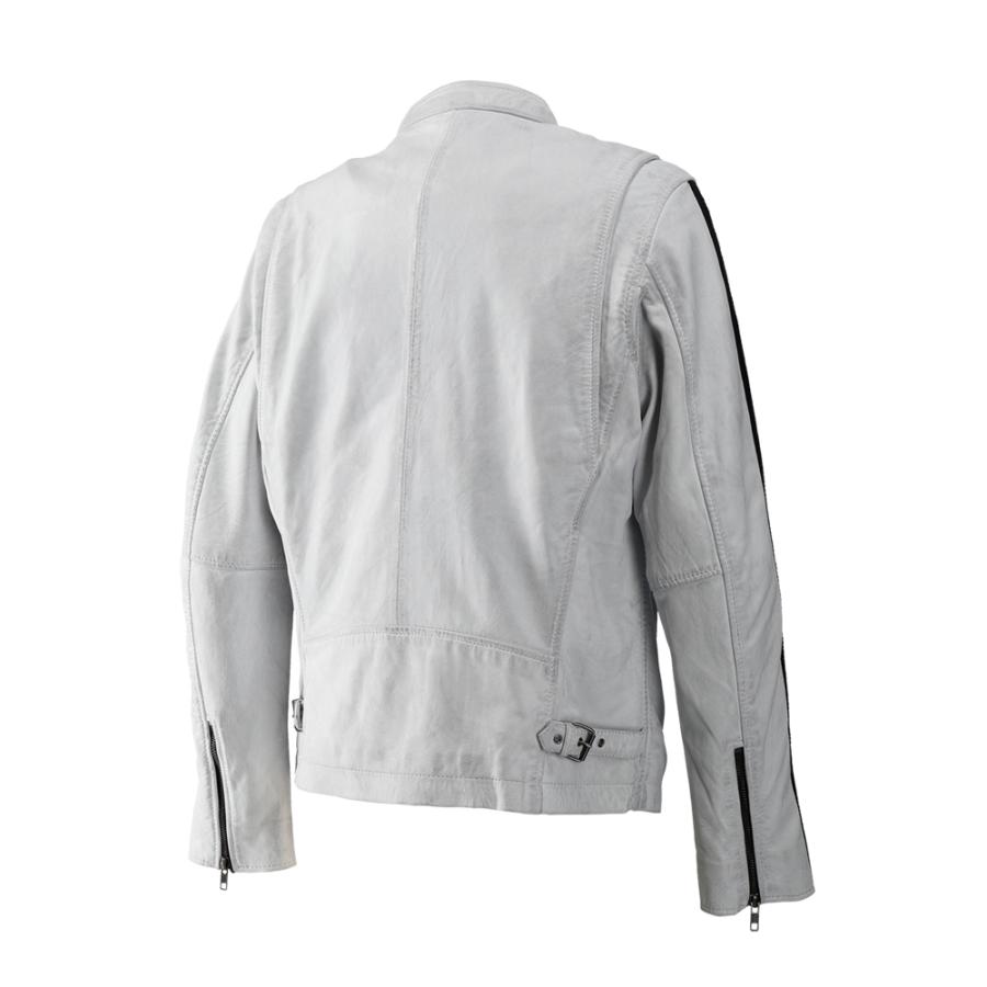 人気の商品セール 【メーカー欠品5月下旬頃入荷予定】RIDEZ COMP JACKET WHITE/BLACK (RLJ1101) Lサイズ/ライダースジャケット