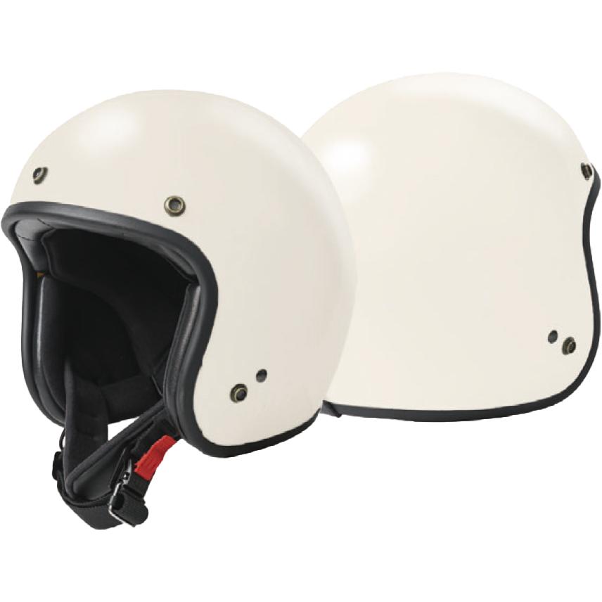 ライズ TQ HELMET OFF WHITE /Mサイズ（57〜58cm未満）TQ-OW ジェットヘルメット RIDEZ｜snet｜02