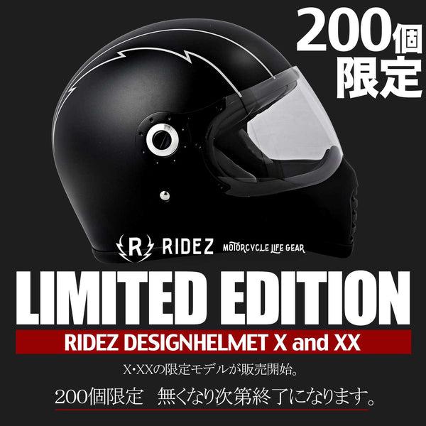 RIDEZ(バイク) RIDEZ XX HELMET 数量限定モデル THUNDER BOLT RIDEZ(バイク) RIDEZ XX HELMET 数量限定モデル THUNDER BOLT