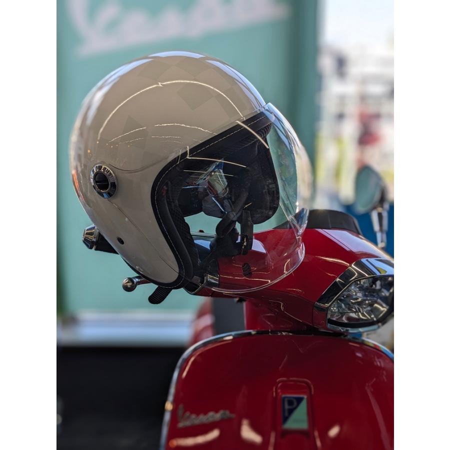 RIDEZ ライズ ZZ ヘルメット ホワイト L〜XLサイズ（61cm）ロイヤルモデル ジェットヘルメット RIDEZ HELMET ...