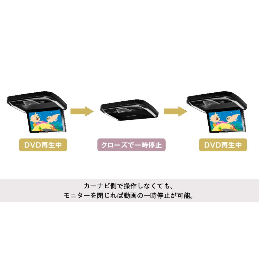 アルパイン RSH10XS-R-B ALPINE（アルパイン） ALPINE 10.1型WSVGAスリムリアビジョン RSH10XS