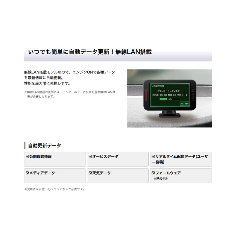 SUPER CAT ユピテル SK-2200 レーザーxレーダーGPS探知機 無線LAN搭載
