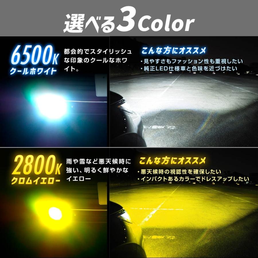 SPHERE LIGHT - スフィアライト SLPUB2 純然たるLEDフォグパワーアップバルブ デュアル色合い 2年言いはなつ