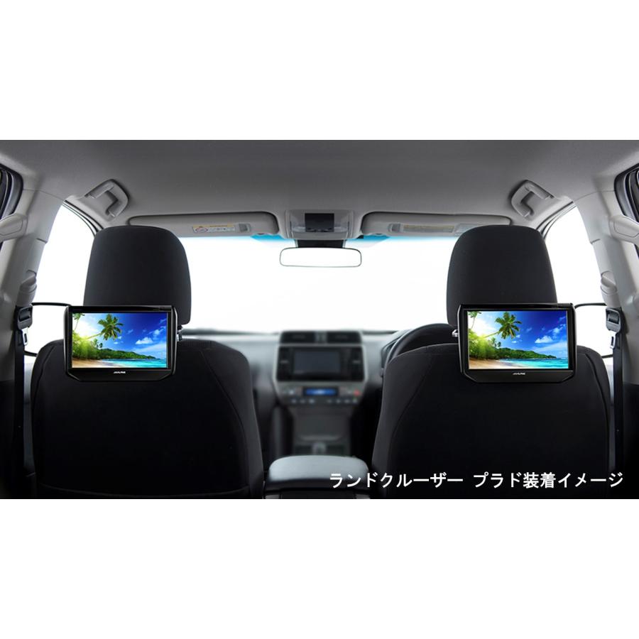 ALPINE アルパイン SSA9ST 2台セット 9型WSVGAヘッドレスト ALPINE アルパイン SSA9ST 2台セット 9型WSVGAヘッドレスト