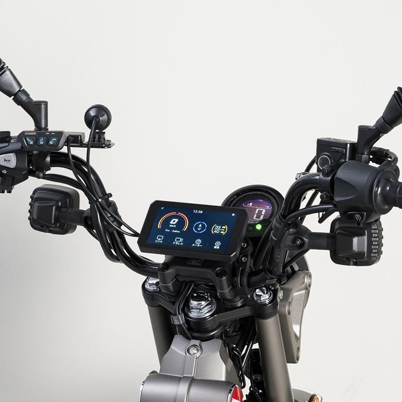 CHIGEE AIO-5 Play 空気圧センサー ステムホールマウント TANAX x CHIGEE ステムホールにモニター本体を取り付ける