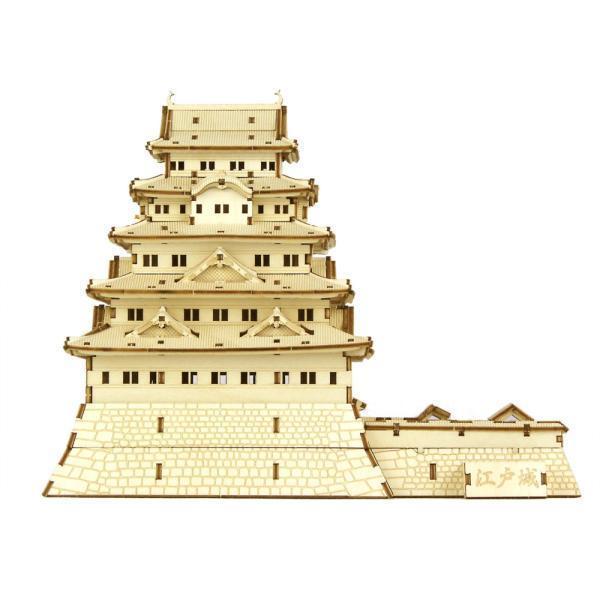 kigumi 江戸城 立体パズル 木製 お城 日本 名所 COOL JAPAN ki-gu-mi