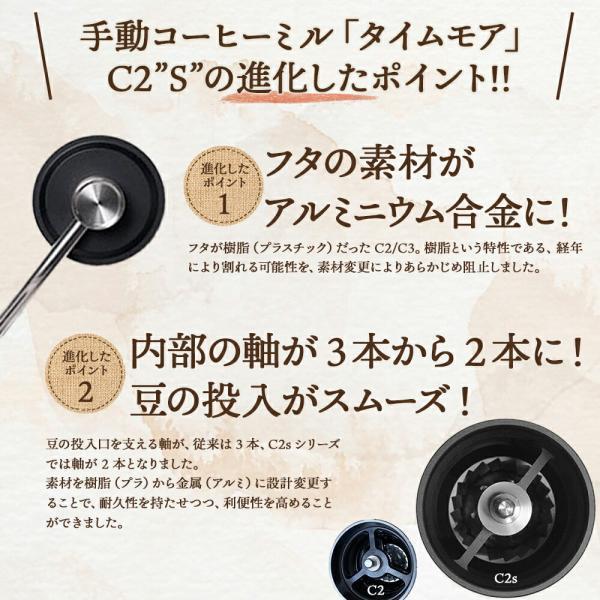 TIMEMORE（タイムモア） C2S コーヒーミル 手動 正規品 コーヒー