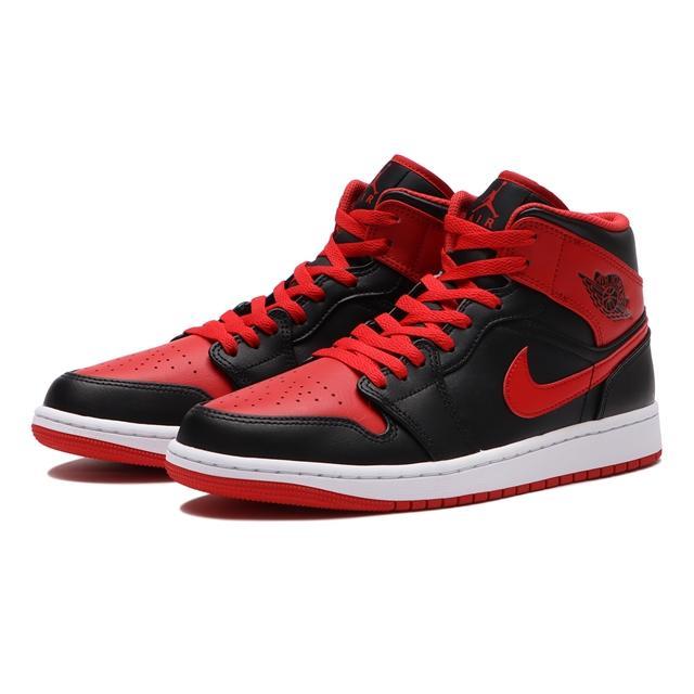 NIKE AIR JORDAN 1 MIDナイキ エアジョーダン 1 MID DQ8426-060 黒×赤