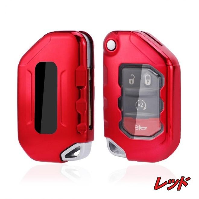 Jeep ジープ ソフト TPU スマート キーケース キーカバー ラングラー