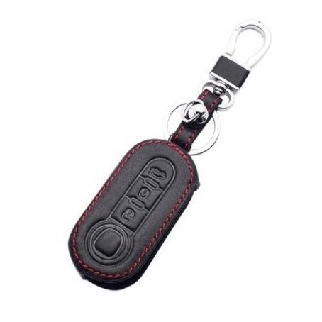 FIAT（フィアット） 500 レザー 革 キーカバー キーケース 3ボタン
