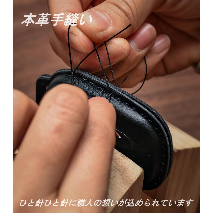 日産（NISSAN） 本革 キーケース キーカバー 3ボタン レザー ニッサン