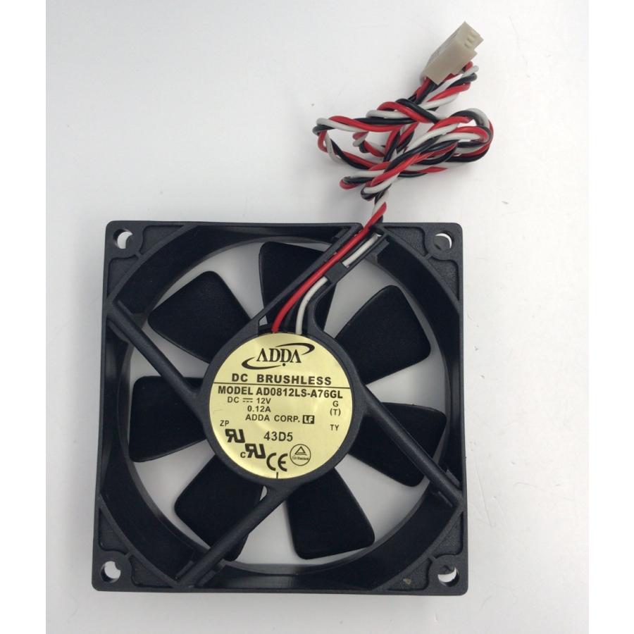 2220108☆ 中古 ☆ADDAパソコン冷却ファンAD0812LS-A76GLG(T)クーラー