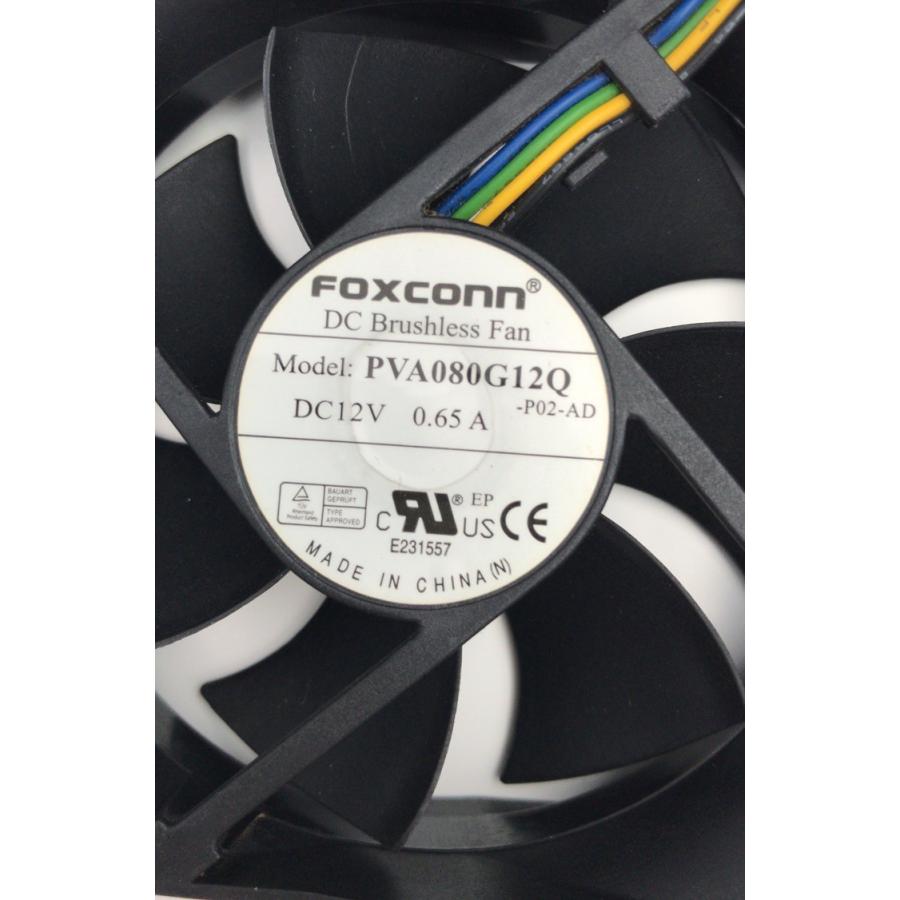 2220042☆ 中古 ☆Foxconnデスクトップ冷却ファンPVA080G12Q-P02