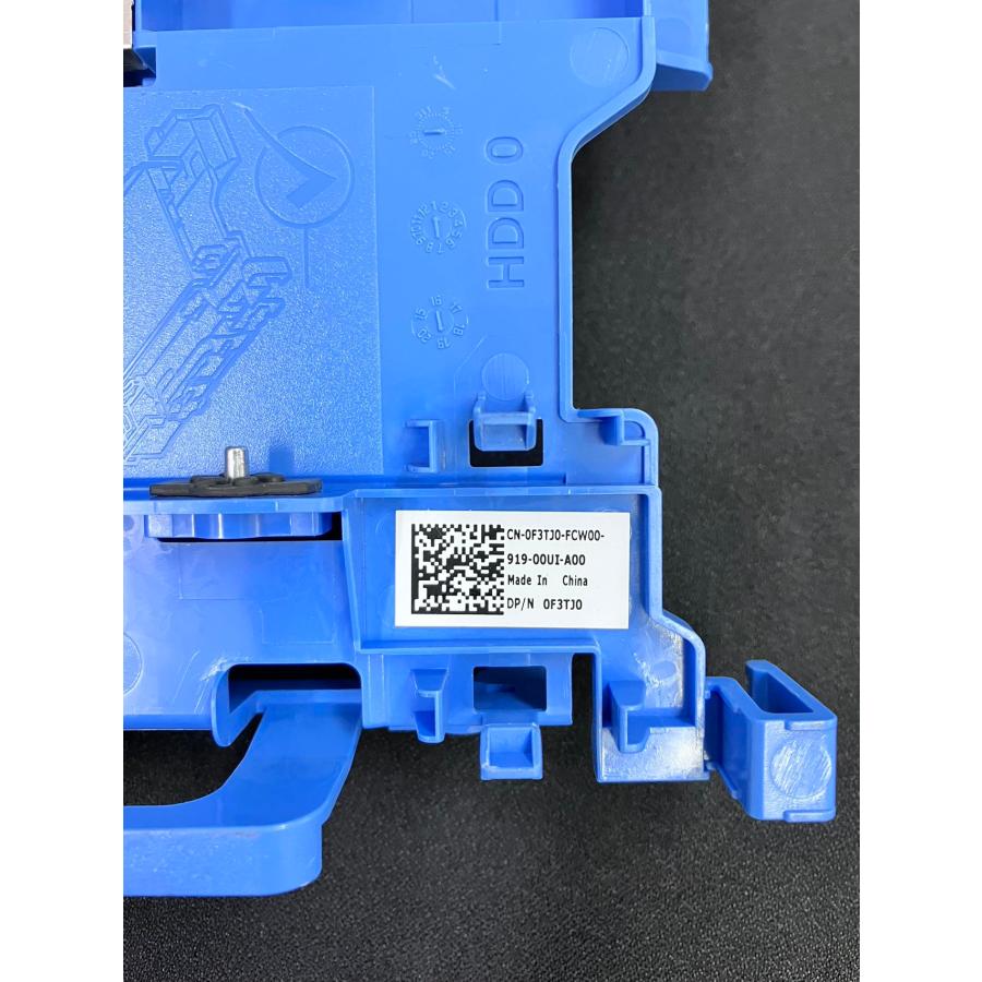 2YS0046☆中古☆DELL純正HDDマウンタ2.5インチ0F3TJ0/0FK4XT 2台搭載