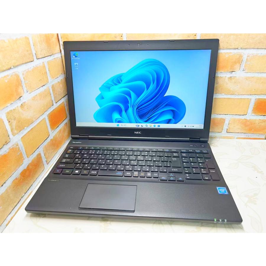 【美品】NECノートPC　VersaPro VK16EX-U（VX-U）◆門真市、守口市、寝屋川市、大東市 NP003☆15.6型ビジネスパソコンNEC VersaPro VX-U VK16EX-U(Celeron