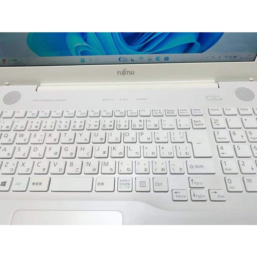 NP005★FUJITSU LIFEBOOK AH48/C3第7世代爆速高性能版CPUCorei7-7700HQ！メモリ12GB+新品SSD 256GB//クリーンインストールWin11 |  | 01