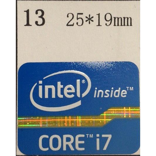 13＃二三代【CORE i7】エンブレムシール サイズ25mm*19mm : 桜の国
