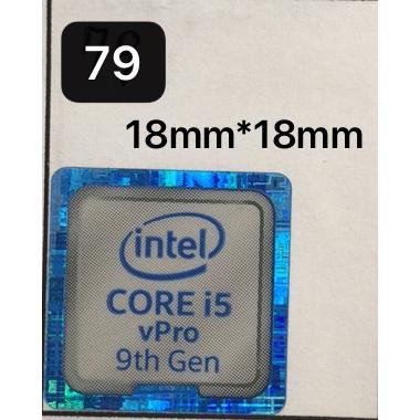 79＃新品、未使用 □九代【CORE i5 vPro 9th Gen】18*18mm