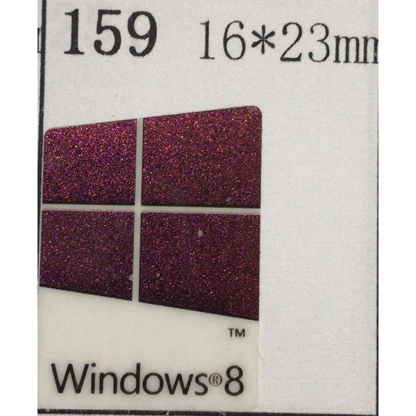 159＃【Windows8】エンブレムシール 16*23mm : 桜の国 - 通販 - Yahoo