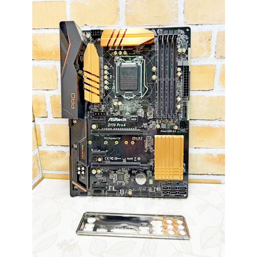 YL0116☆ASRock Z170 Pro4 ATX マザーボード LGA1151 第6世代対応 DDR4