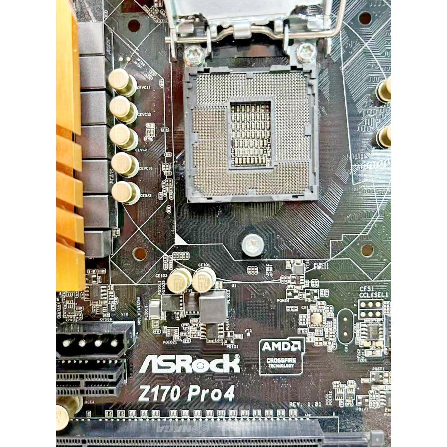 YL0116☆ASRock Z170 Pro4 ATX マザーボード LGA1151 第6世代対応 DDR4