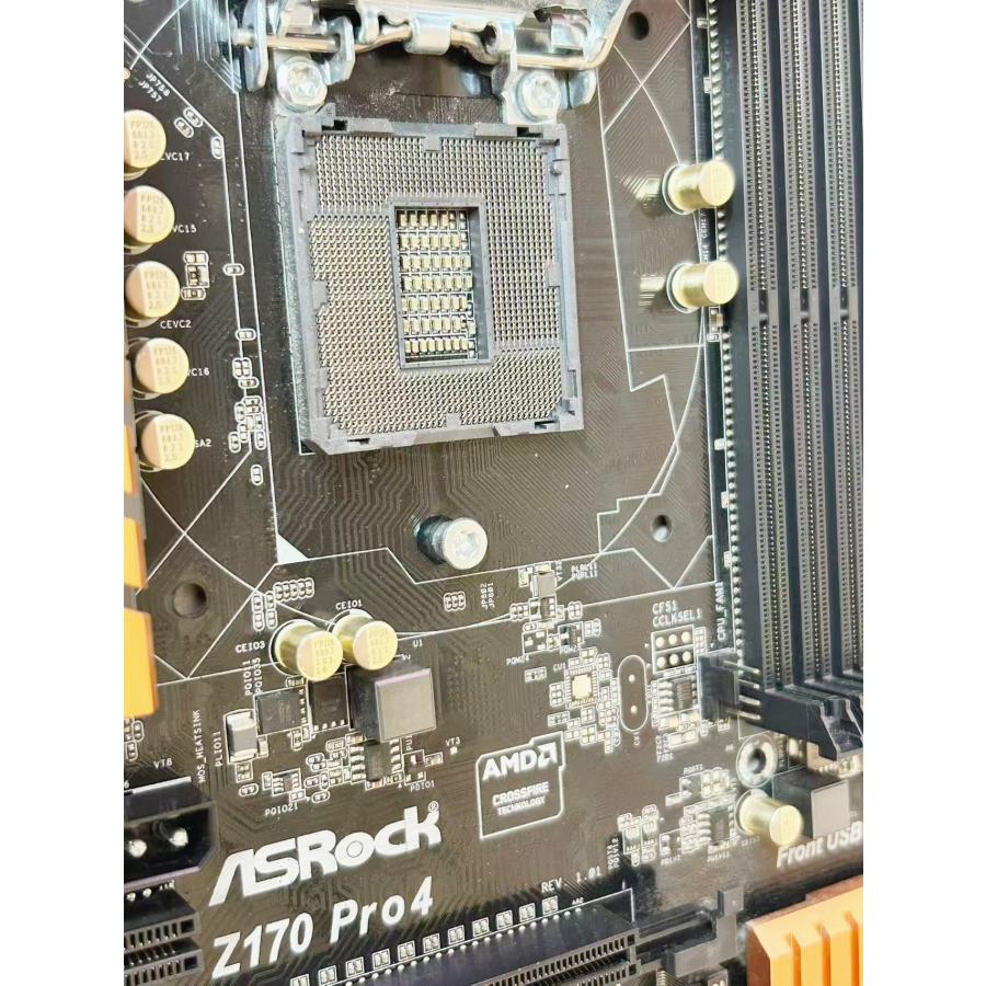 YL0116☆ASRock Z170 Pro4 ATX マザーボード LGA1151 第6世代対応 DDR4