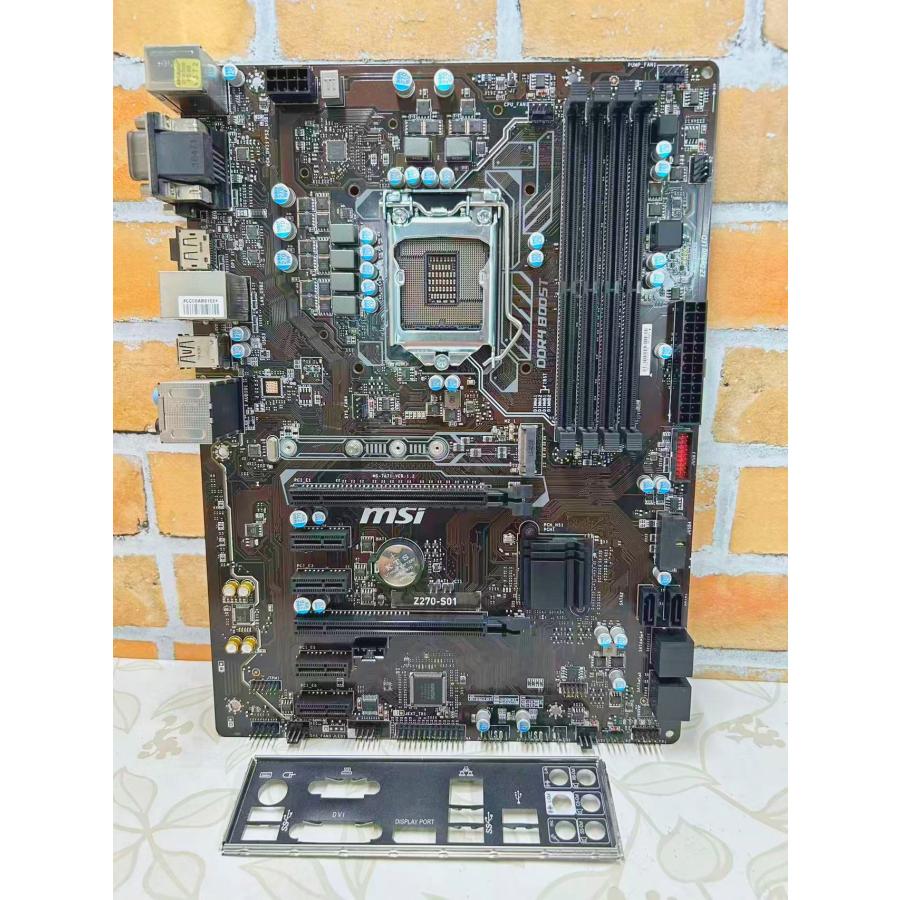 YL0117☆第6世代および第7世代 MSI Z270-S01 ATXマザーボード : 桜の国