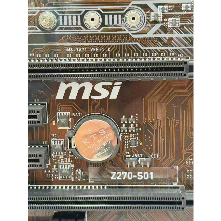 YL0117☆第6世代および第7世代 MSI Z270-S01 ATXマザーボード : 桜の国