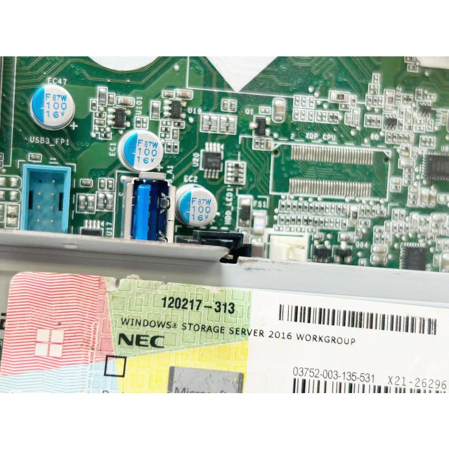 サーバー NEC iStorage NS100Th NF8100-235Y 64GB サーバー NEC