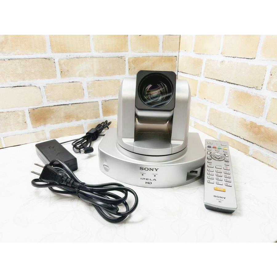 YL0158☆SONY PCS-XC1 HDビデオ会議端末 本体 リモコン付 ACアダプター
