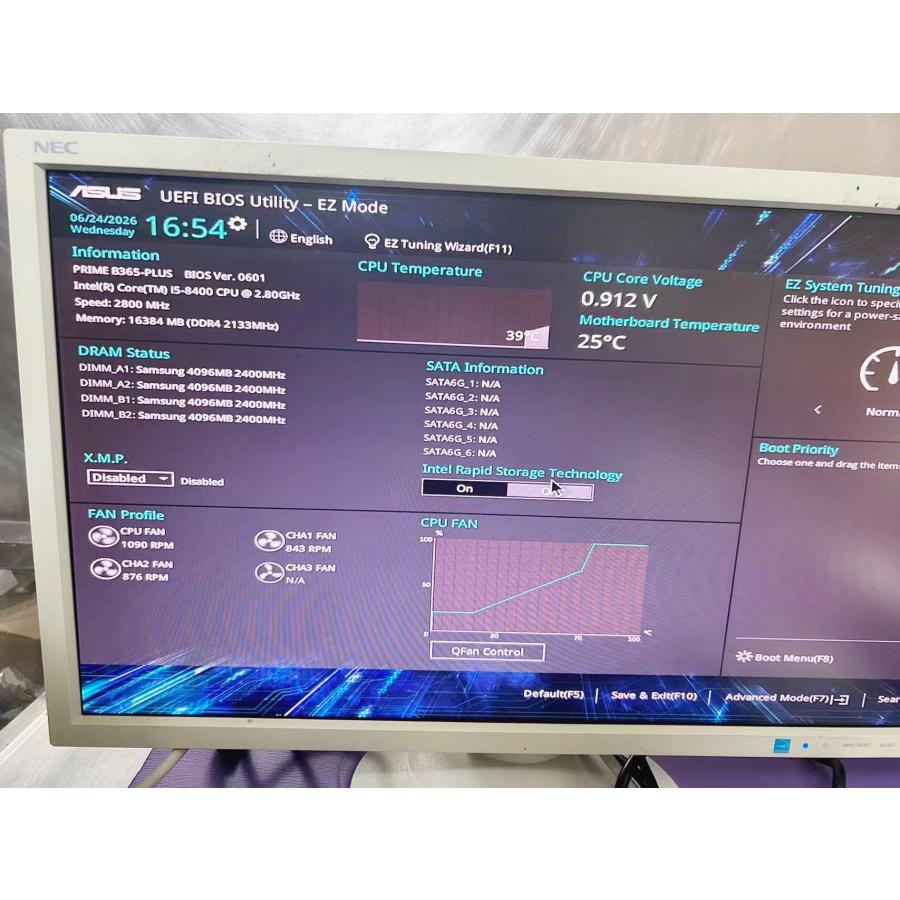 YL0197☆ASUS PRIME B365-PLUS ATXマザーボード LGA1151 Intel B365 第