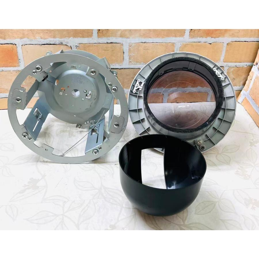 YL0200★中古品★Panasonic カメラ天井埋込金具 WV-Q155S スモークドームタイプ | Panasonic | 02