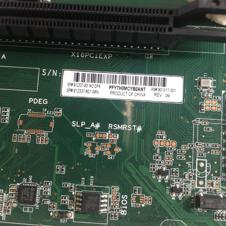 YM0138☆中古HP EliteDesk 800 G3 SFF マザーボード 912337-001 912337