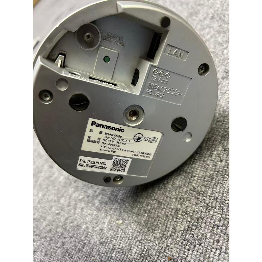 YM0282★※送料無料！Panasonic ネットワークカメラ BB-HCM580 ★初期化 動作確認済 本体のみ | Panasonic | 04