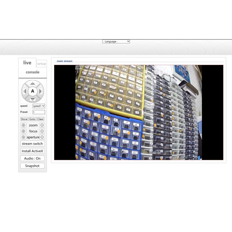 YM0328☆現状品※A-ZONE_500万画素_防犯カメラA-ZONE-5MPB8JA☆映像出力