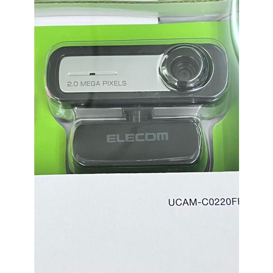 YM0402☆未使用品☆ELECOMエレコム 内蔵マイクタイプ200万画素Web