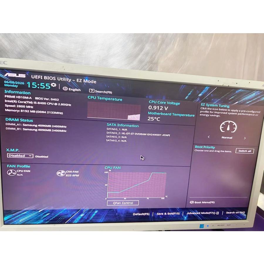 YM0526☆動作確認済 ASUS PRIME H310M-A マザーボード LGA1151 Intel