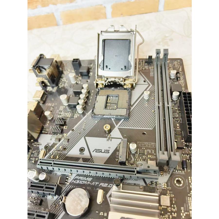 YM0546☆ASUS PRIME H310M-AT R2.0(REV.1.00) M-ATX 第8〜9世代 IO