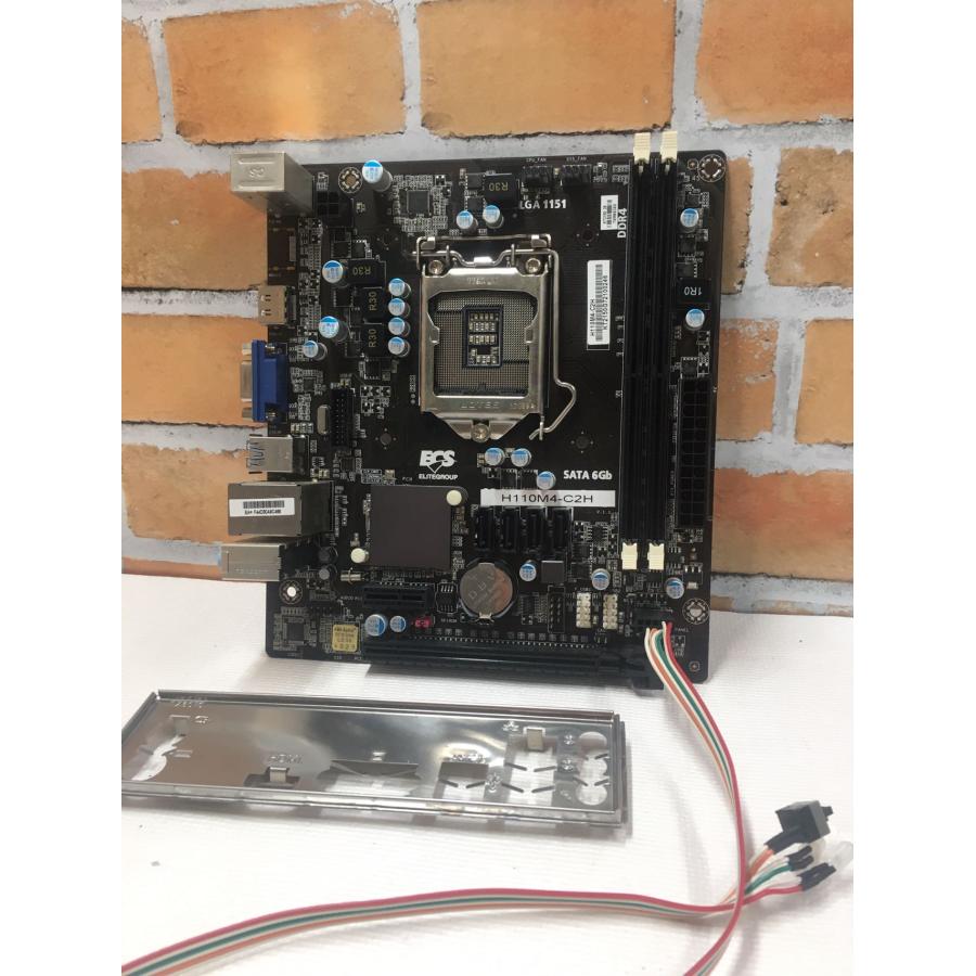 ECS H110M4-C2H マザーボード DDR4 MicroATX 第6/7世代 LGA1151 ECS H110M4-C2H マザーボード DDR4 MicroATX 第6/7世代 LGA1151