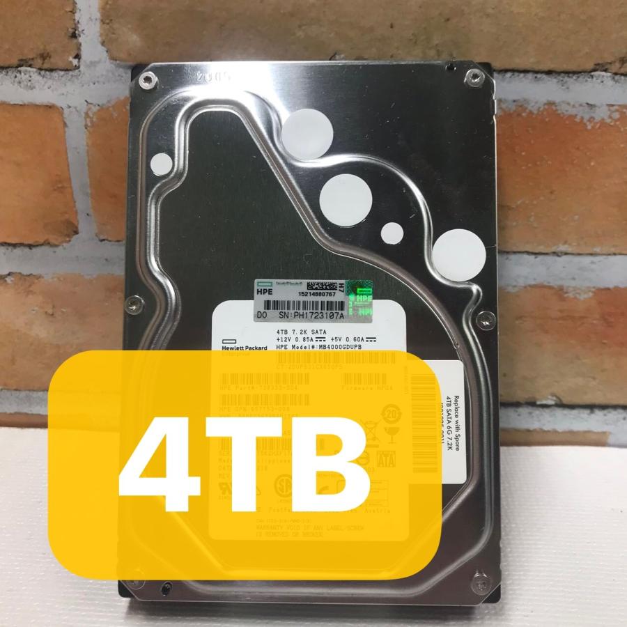 3.5インチ 4TB HDD WD 使用時間 19127h 健康状態 正常 HDDの健康状態を