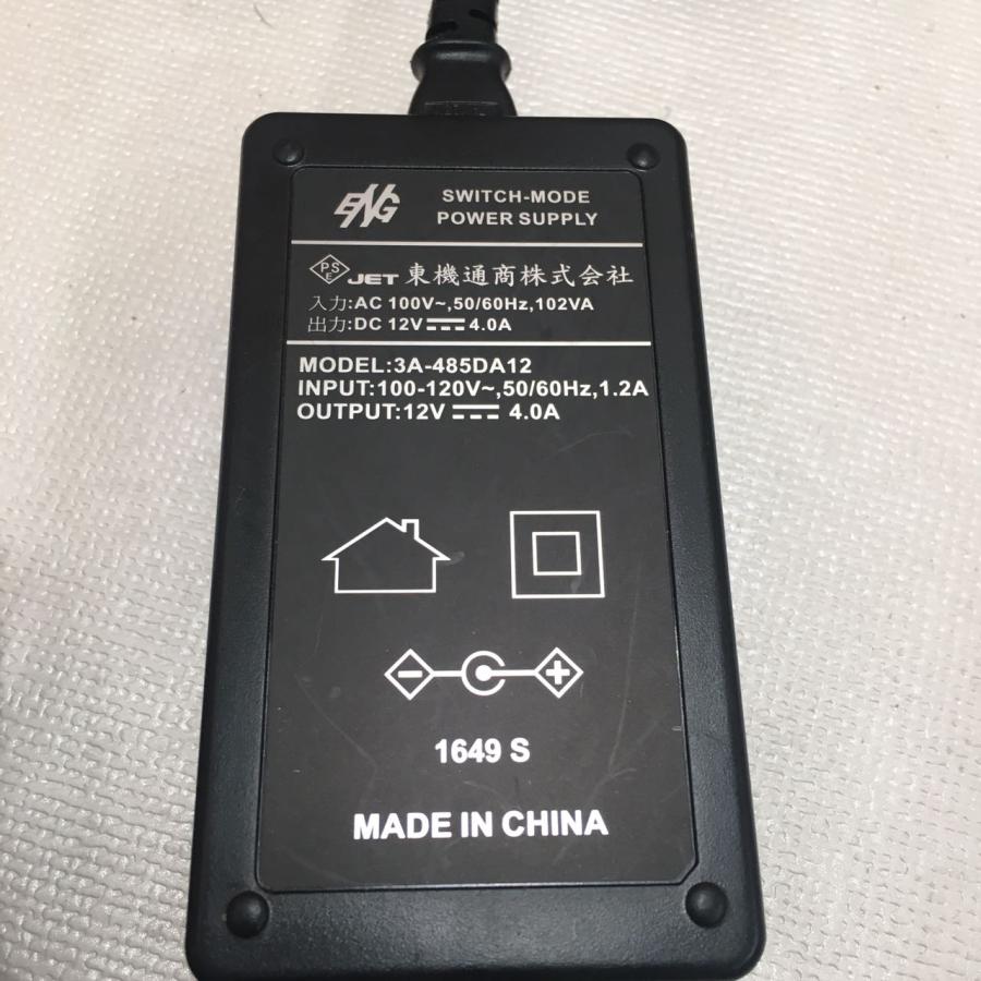 PSEマーク>東機通商 ACアダプター 3A-485DA12 12V 4.0A OG400 PSEマーク>東機通商 ACアダプター 3A-485DA12 12V 4.0A OG400
