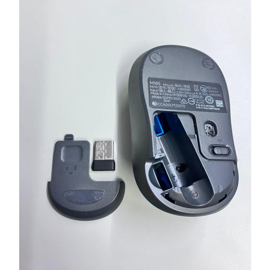 YS0240☆中古品☆Logicool ロジクール ワイヤレスマウス M185 : 桜の国